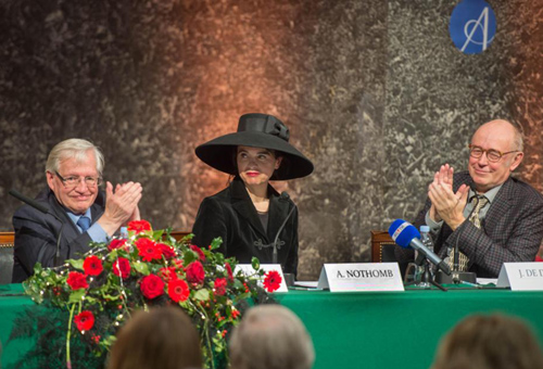 Amélie Nothomb à l'Académie