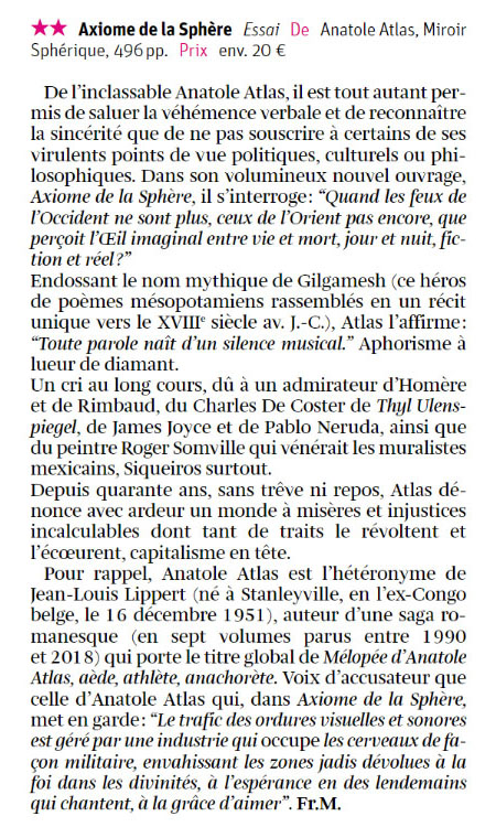 Article de La Libre