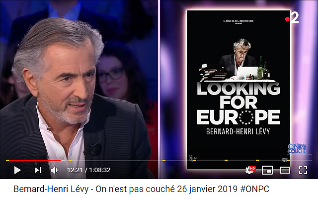 BHL à ONPC 26 janvier 2019