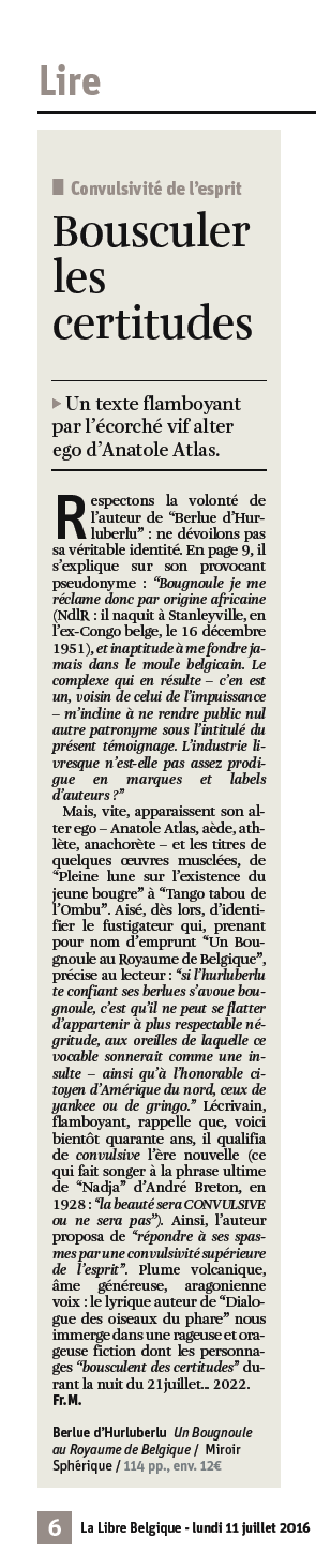 Article de La Libre