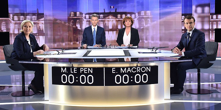 Débat Le Pen versus Macron