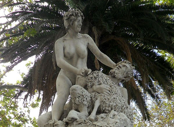 le dieu Pan figure de bouc