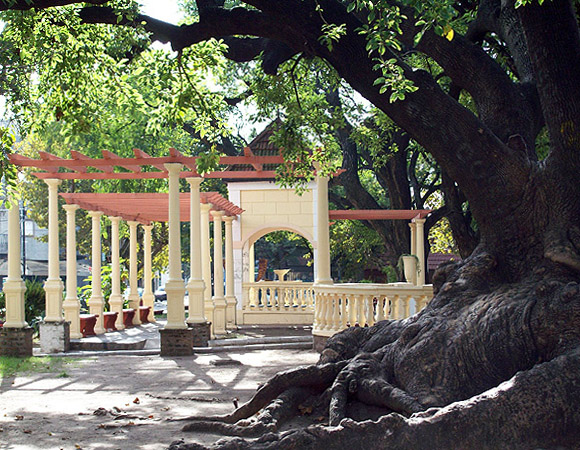 Le jardin public Plaza Arturo Illia le jardin public