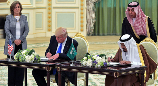  Président Trump et le Roi Salmane 