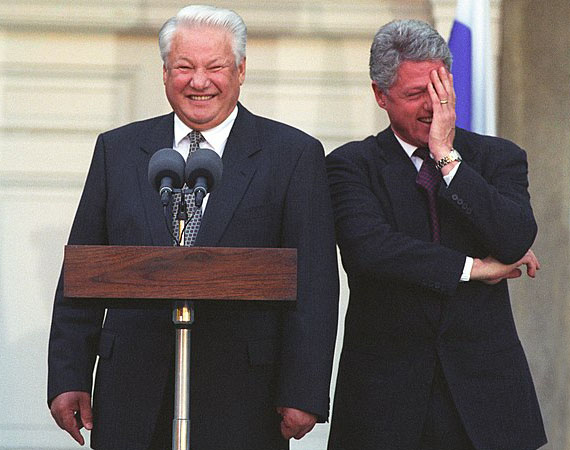 Eltsine et Clinton Eltsine et Clinton