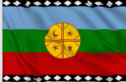  Drapeau Mapuches 